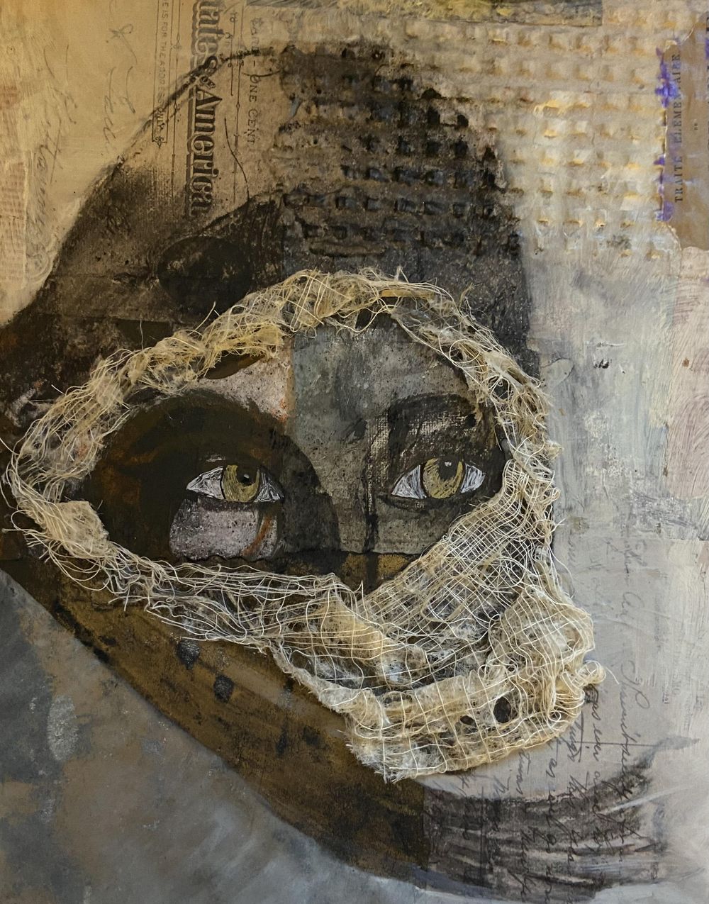 Mixed Media Large Pieces_Limited Colour Palette - image 8 - student project