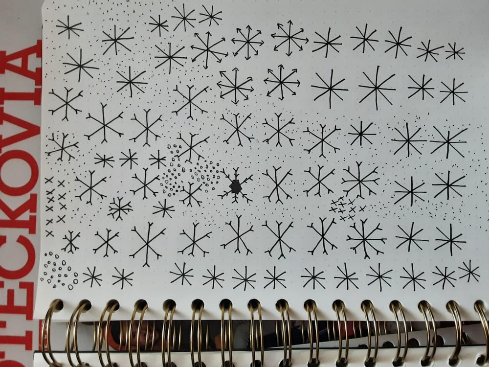 My snowflakes - image 1 - student project