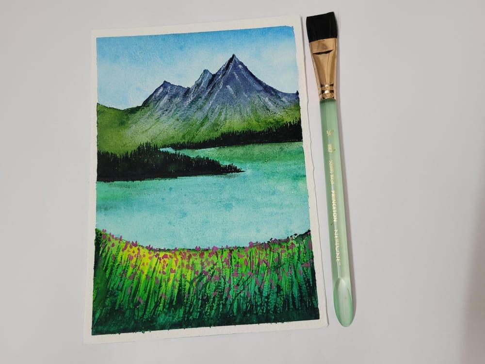 30 day watercolor challenge paintings(all 30) - image 23 - student project