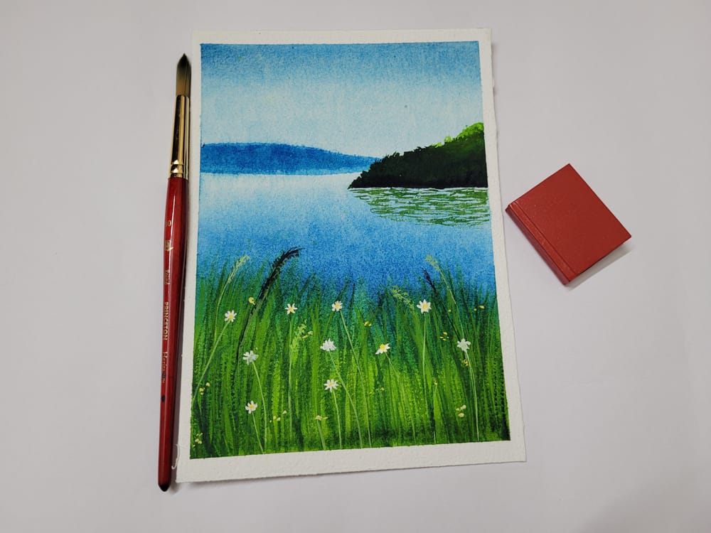 30 day watercolor challenge paintings(all 30) - image 12 - student project