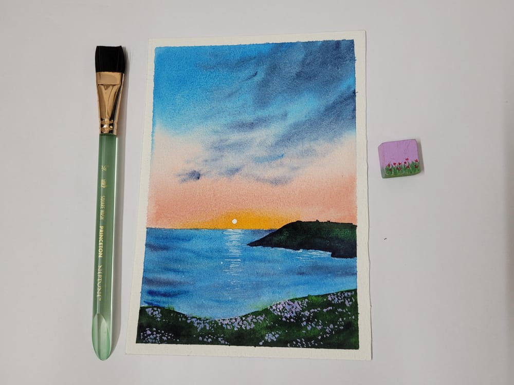 30 day watercolor challenge paintings(all 30) - image 16 - student project