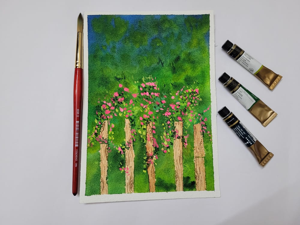 30 day watercolor challenge paintings(all 30) - image 10 - student project