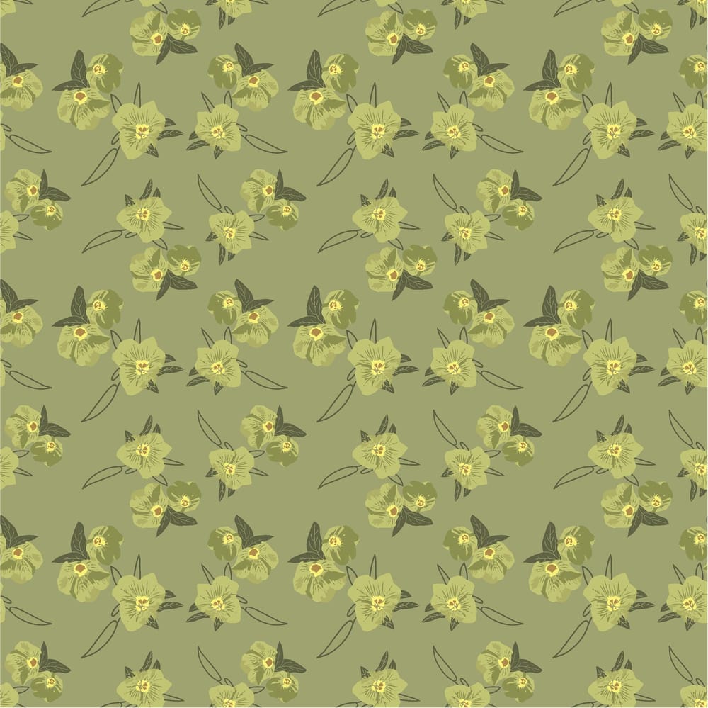 my first floral pattern - image 1 - student project