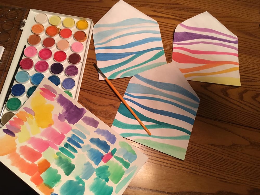 Painted Envelopes - image 1 - student project