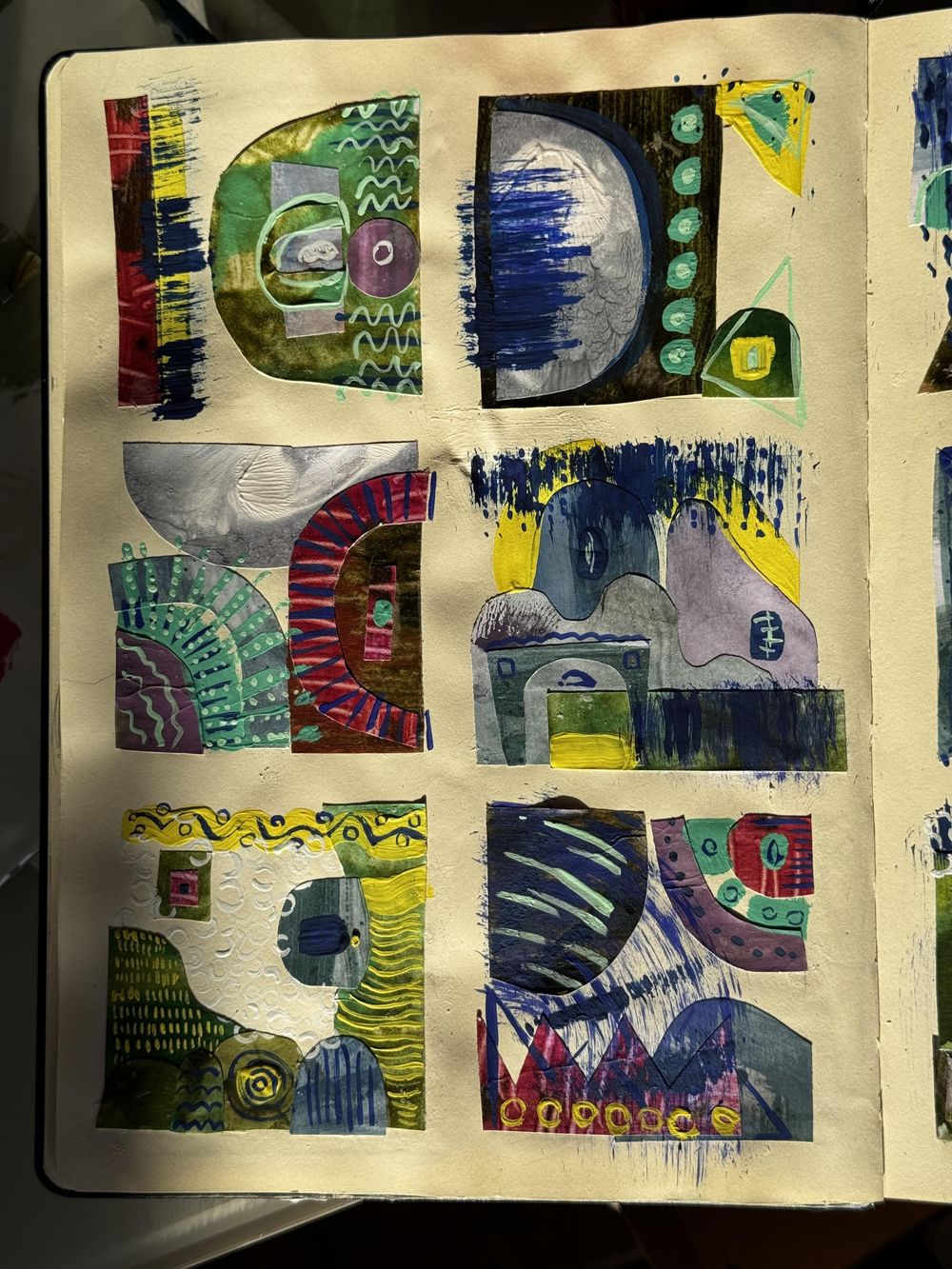 Gouache and Collage - image 4 - student project