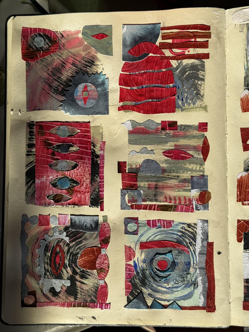 Gouache and Collage - image 2 - student project