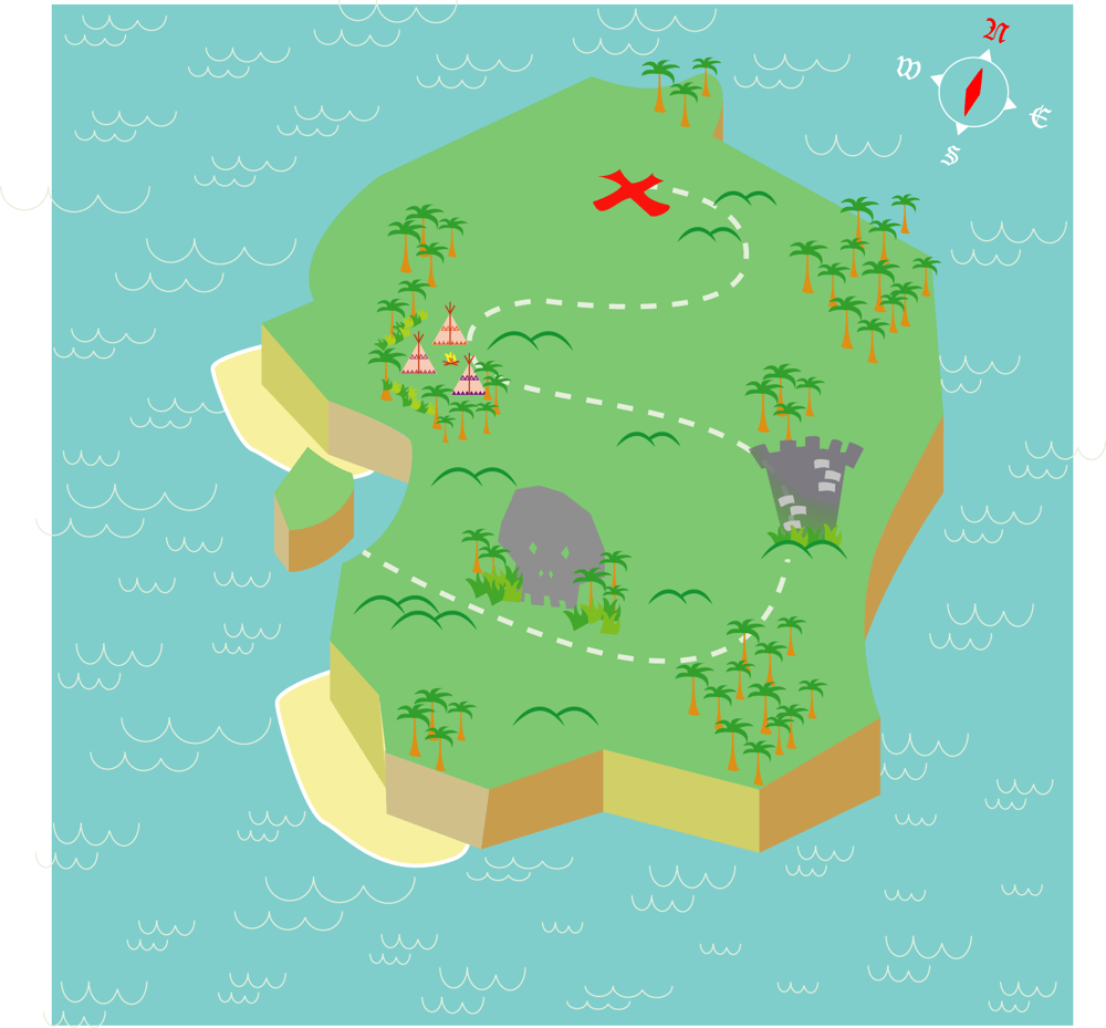 Treasure Map - image 4 - student project