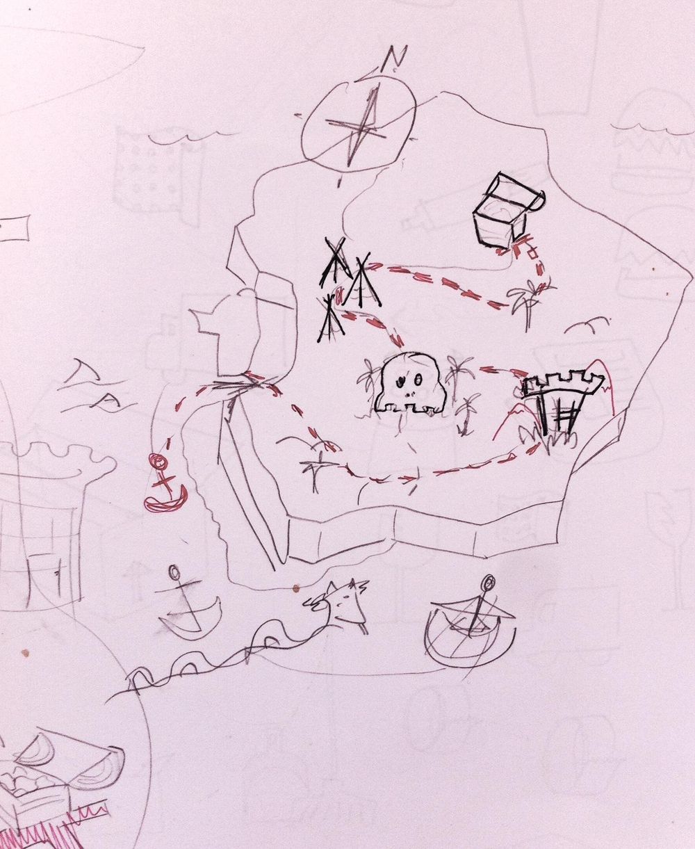 Treasure Map - image 1 - student project