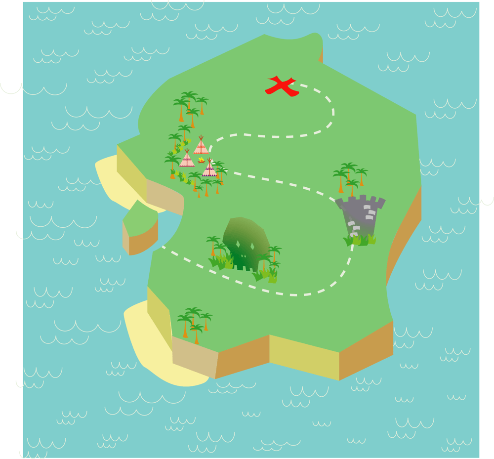 Treasure Map - image 3 - student project