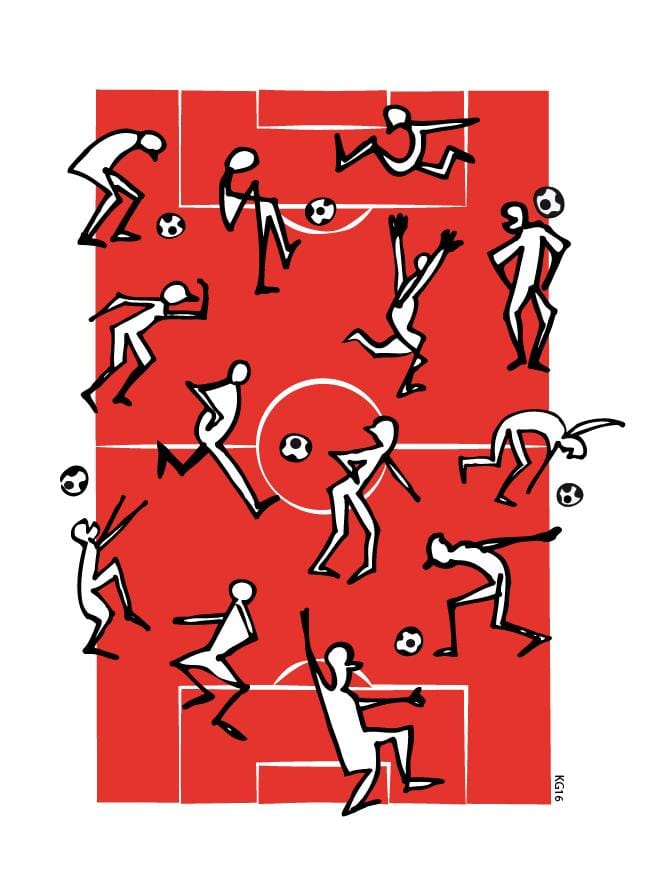 soccer doodling - image 3 - student project