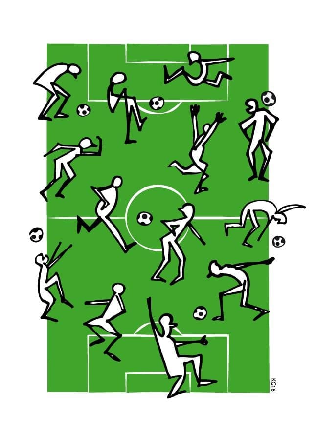 soccer doodling - image 2 - student project