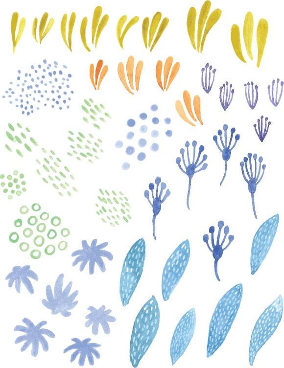 Watercolor Flowers Pattern By Nellik - image 7 - student project