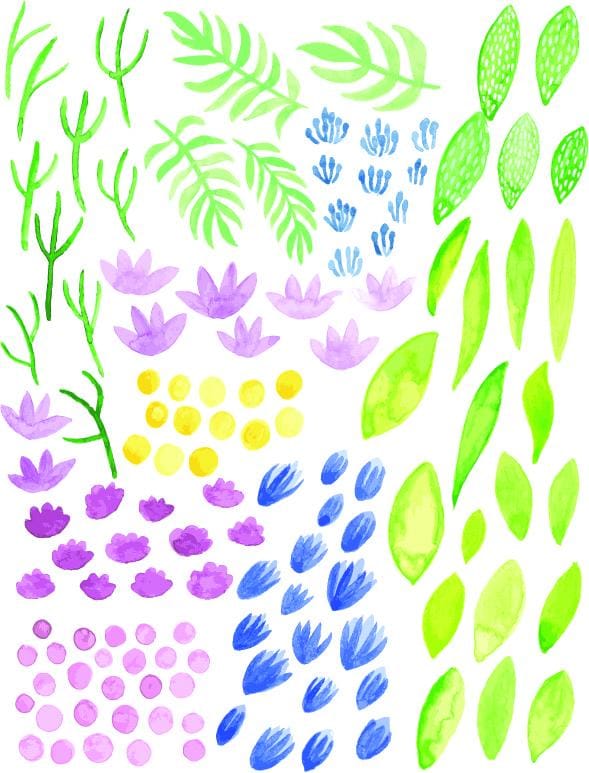 Watercolor Flowers Pattern By Nellik - image 9 - student project