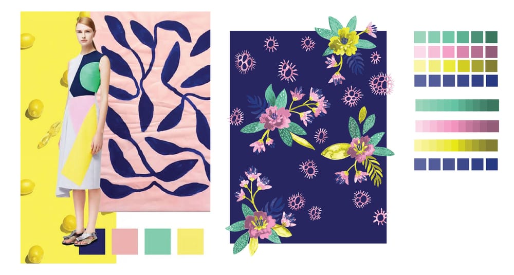 Watercolor Flowers Pattern By Nellik - image 2 - student project
