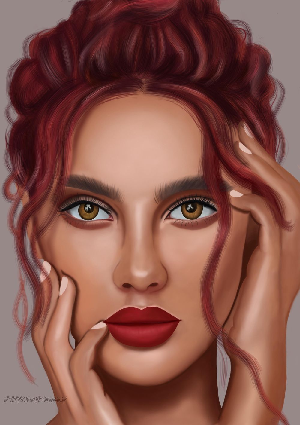Realistic portrait - image 1 - student project
