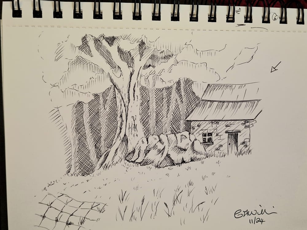 Cabin in the wood - image 1 - student project