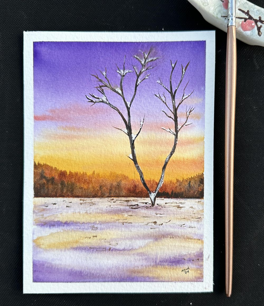 Winter Landscapes with Zaneena - image 5 - student project