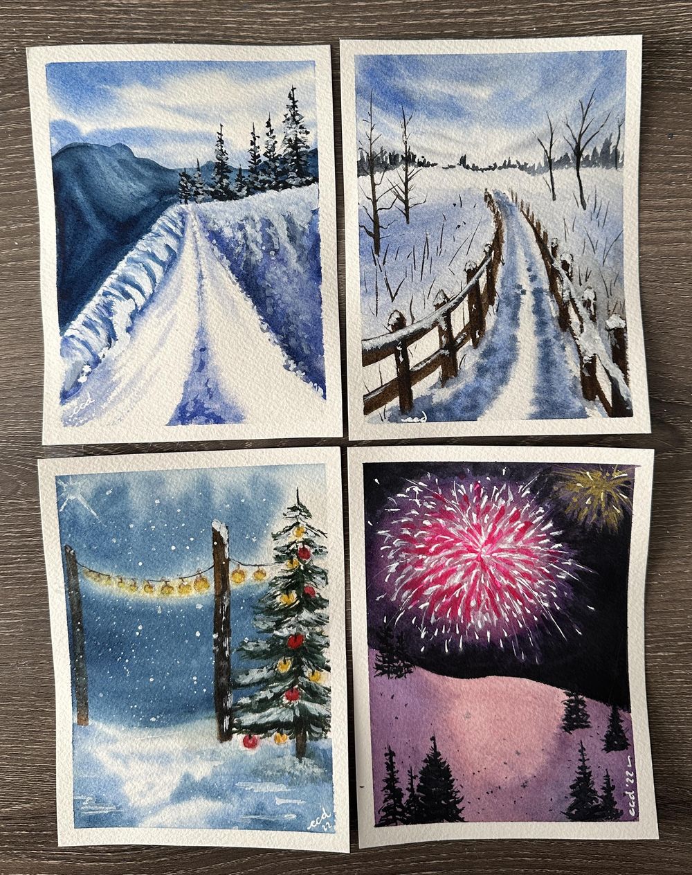100 Days of Watercolour Paradise - image 4 - student project