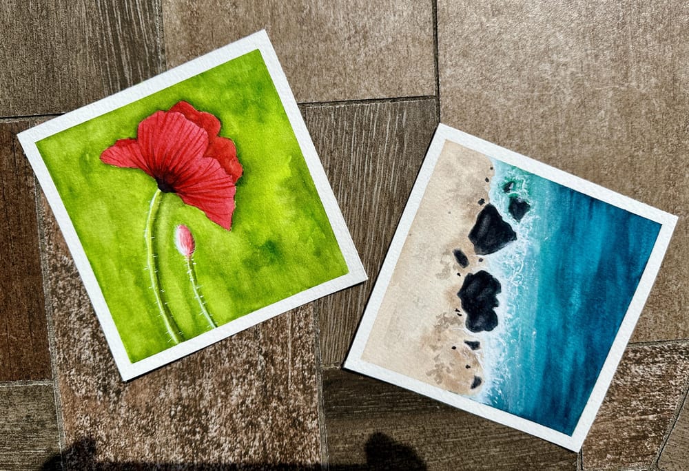 30 Days of Mini Watercolor Landscapes - image 4 - student project
