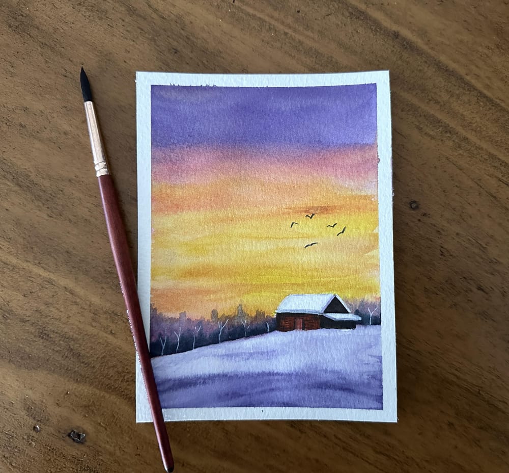 Winter Landscapes with Zaneena - image 9 - student project