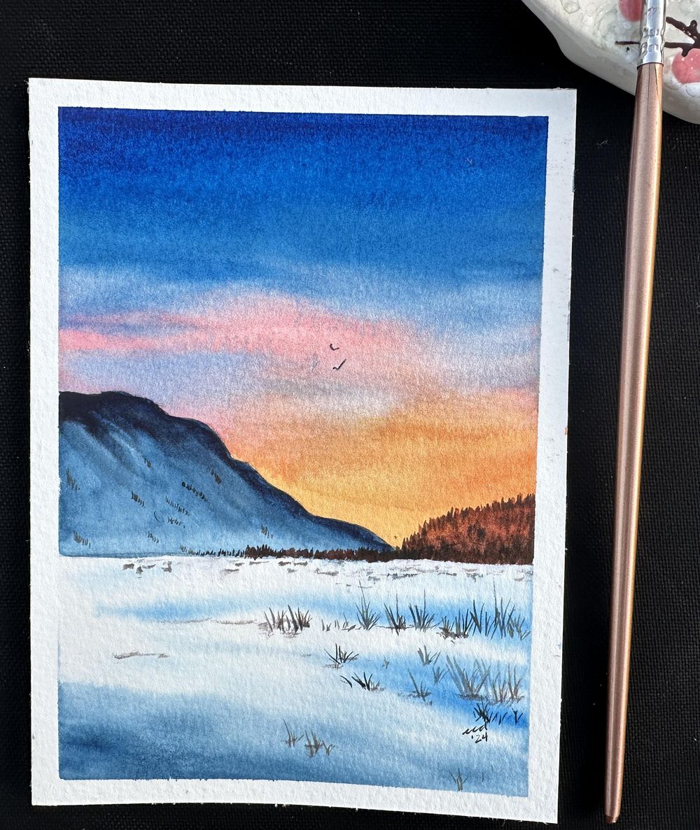 Winter Landscapes with Zaneena - image 6 - student project