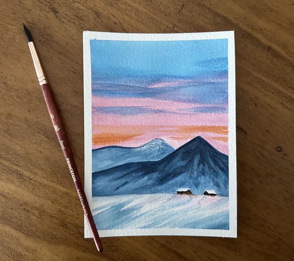 Winter Landscapes with Zaneena - image 8 - student project