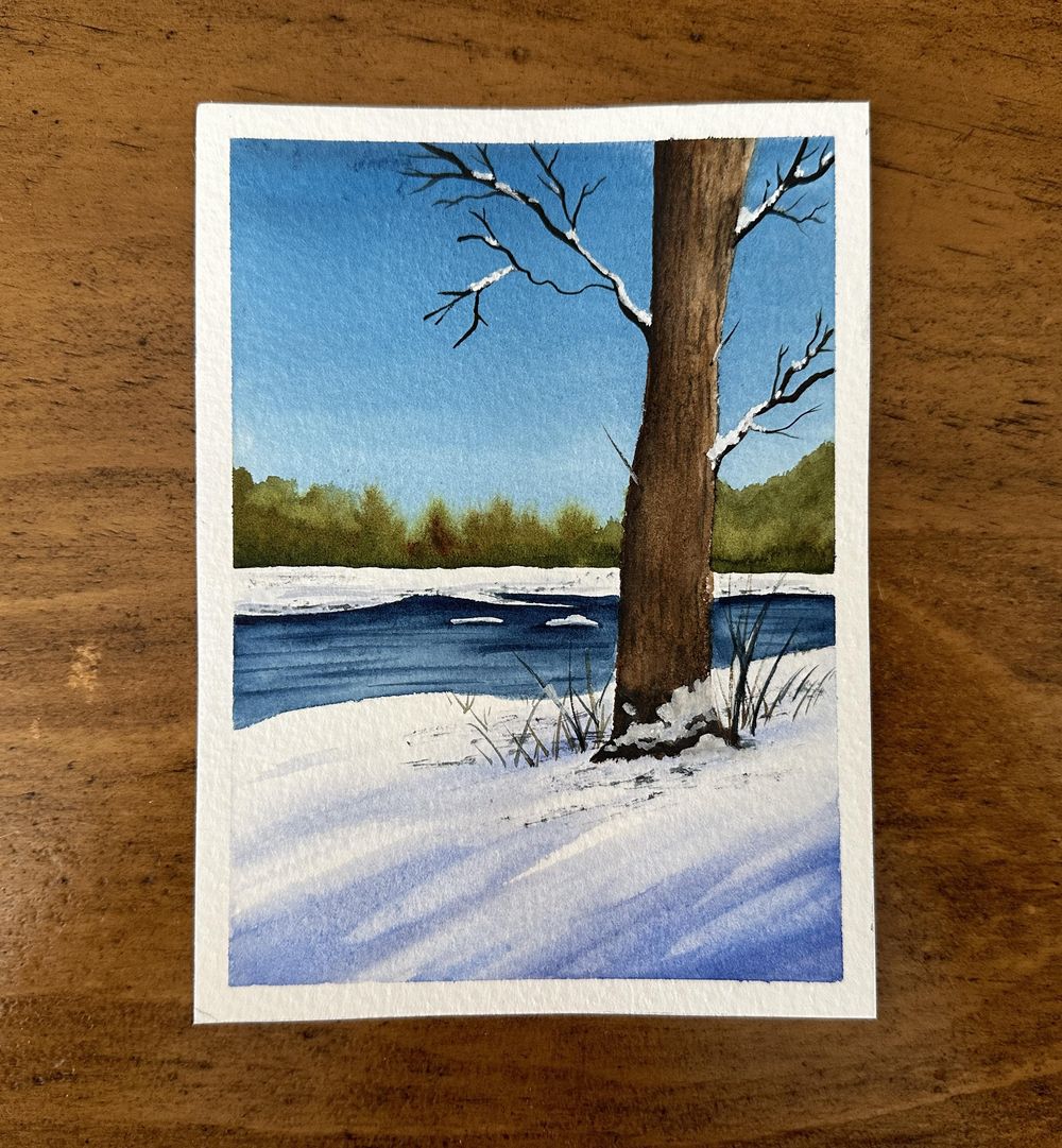 Winter Landscapes with Zaneena - image 7 - student project