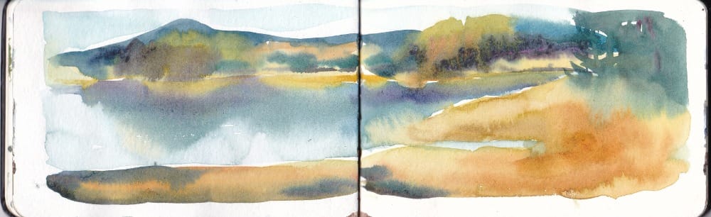 Lake in Ore Mountains - image 1 - student project