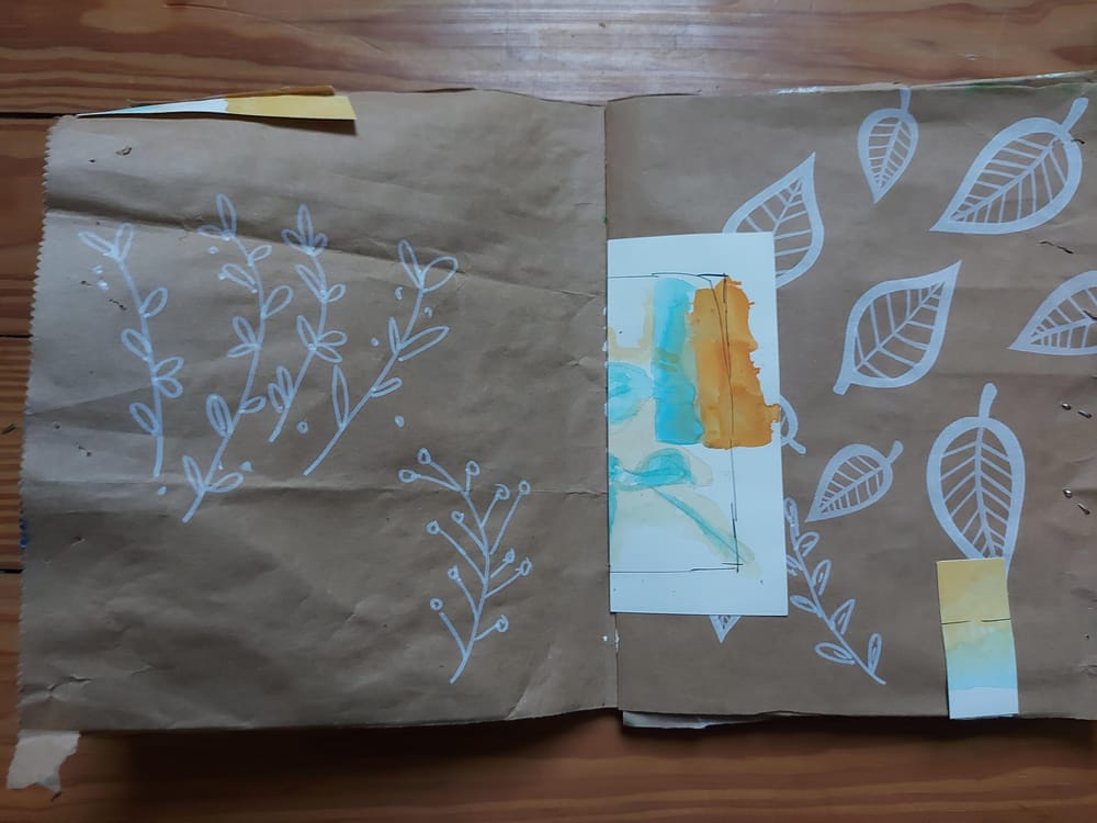 My upcycled paper bag - image 6 - student project