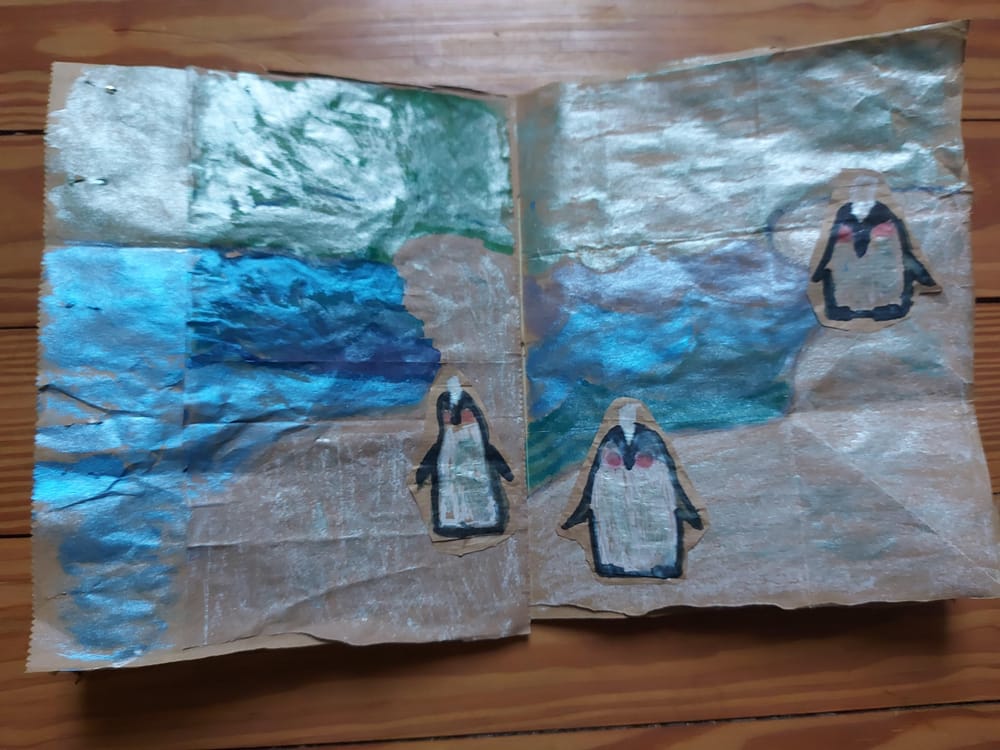 My upcycled paper bag - image 2 - student project