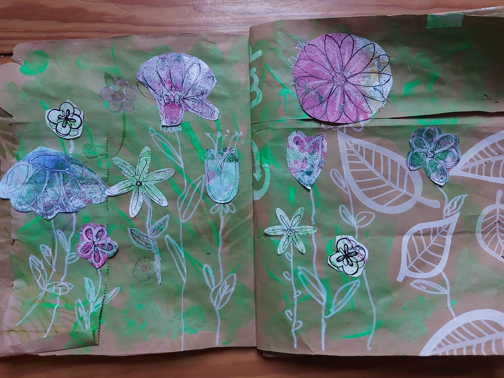 My upcycled paper bag - image 1 - student project