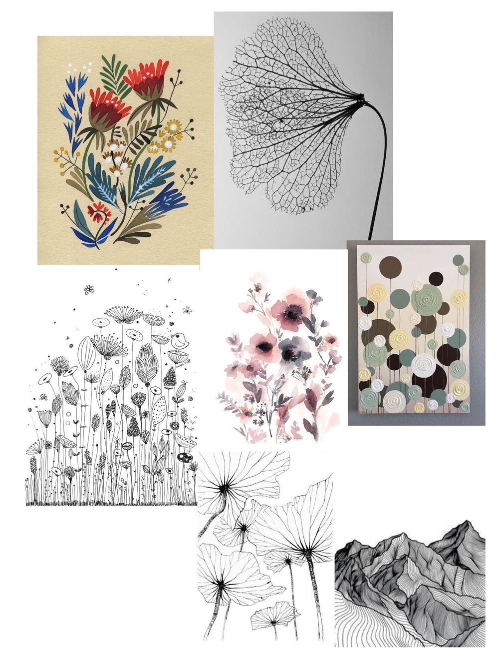 Line, color and texture. - image 1 - student project