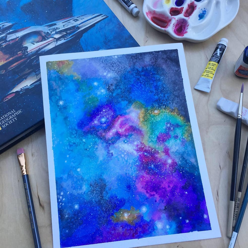 Projects for Modern Watercolor Class - image 1 - student project