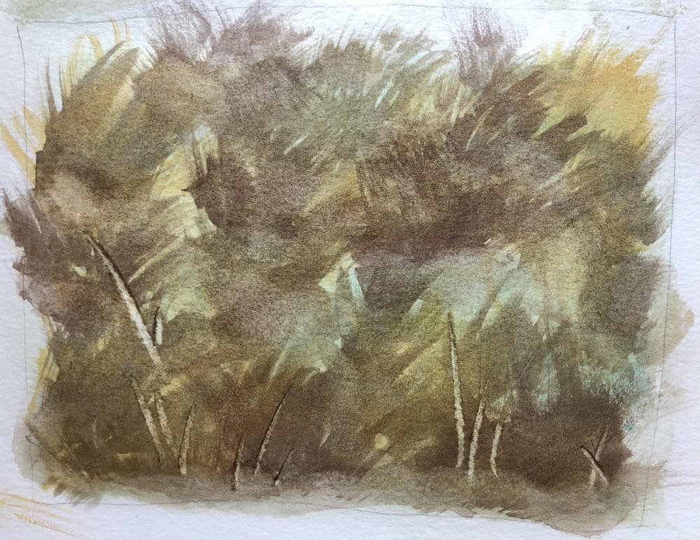 Watercolor Landscape Workshop - image 20 - student project