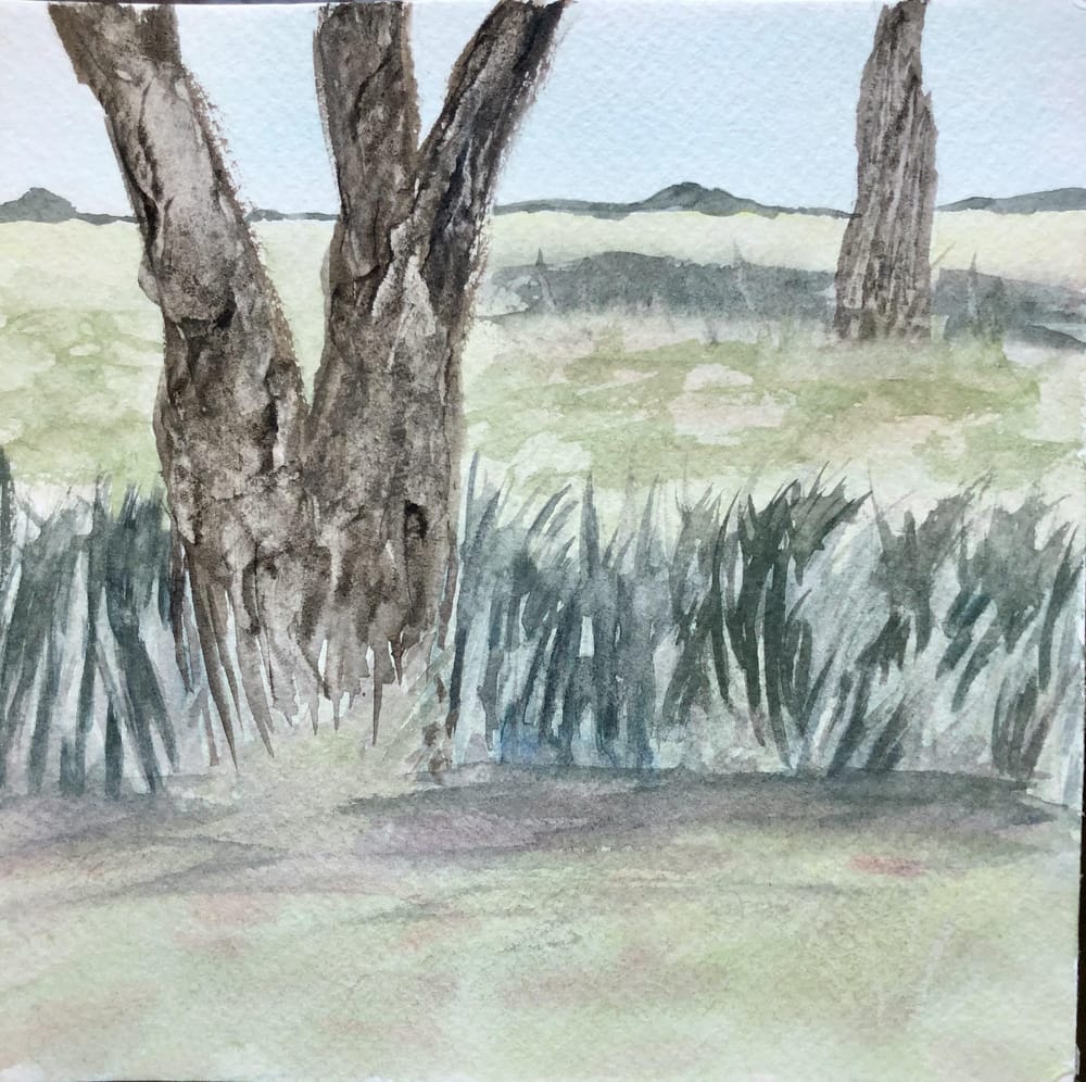 Watercolor Landscape Workshop - image 8 - student project
