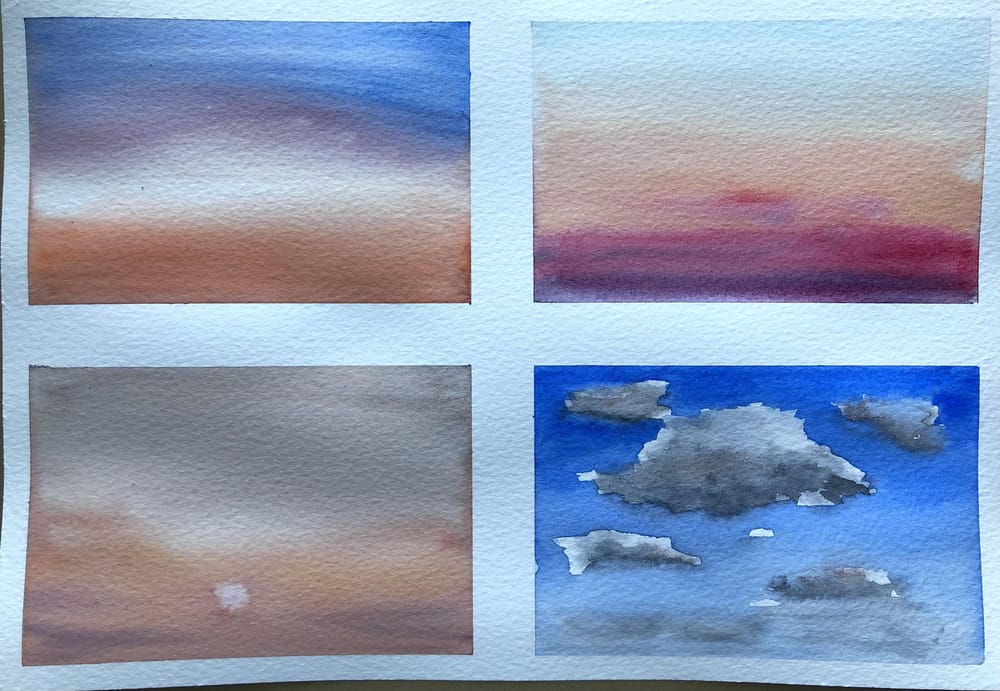 Watercolor Landscape Workshop - image 27 - student project