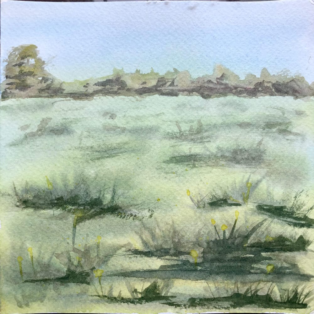 Watercolor Landscape Workshop - image 7 - student project