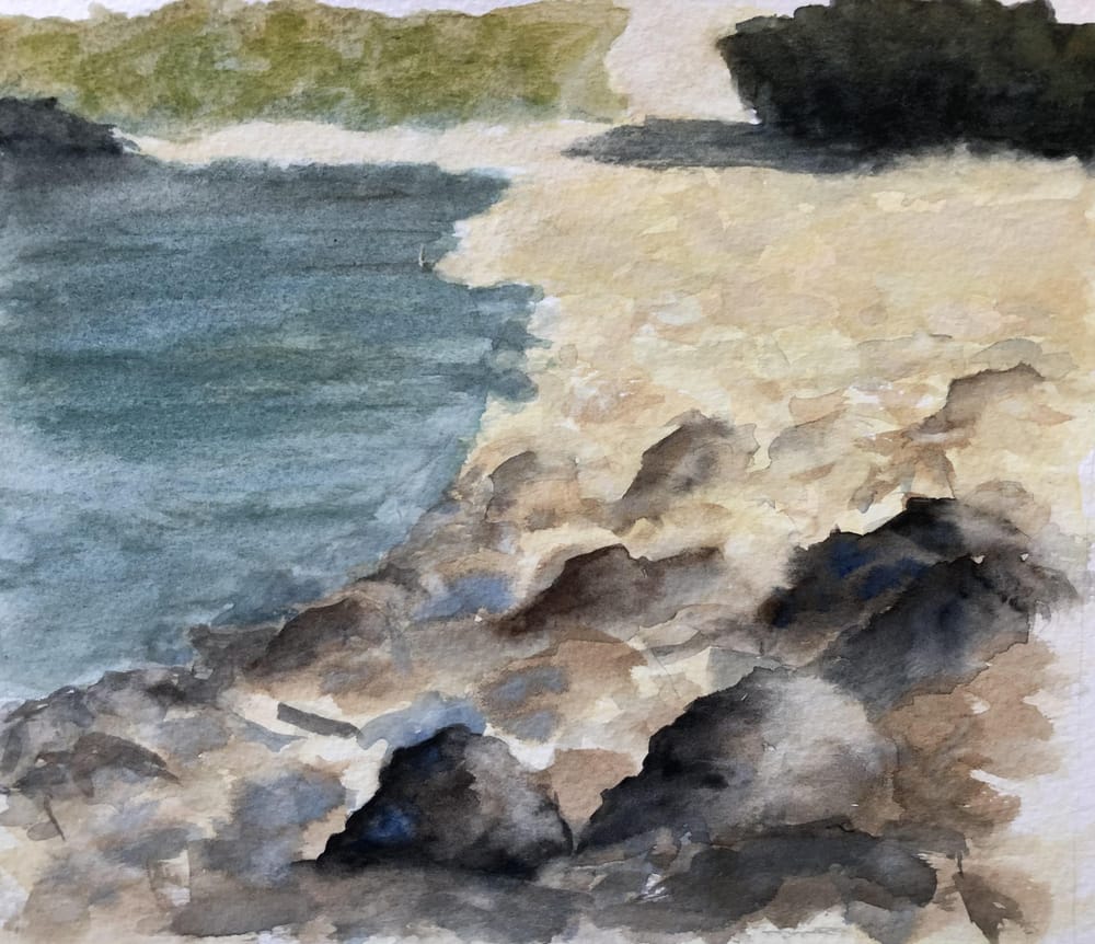 Watercolor Landscape Workshop - image 5 - student project