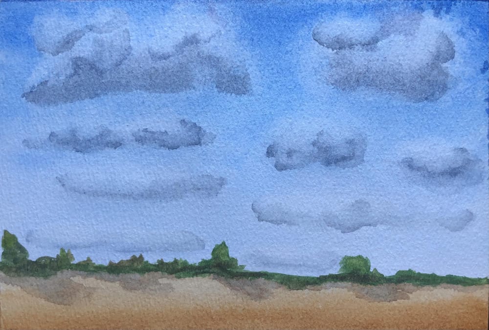 Watercolor Landscape Workshop - image 35 - student project