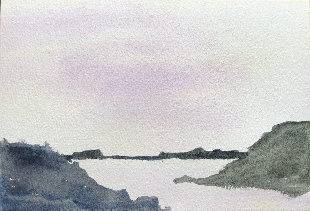 Watercolor Landscape Workshop - image 32 - student project
