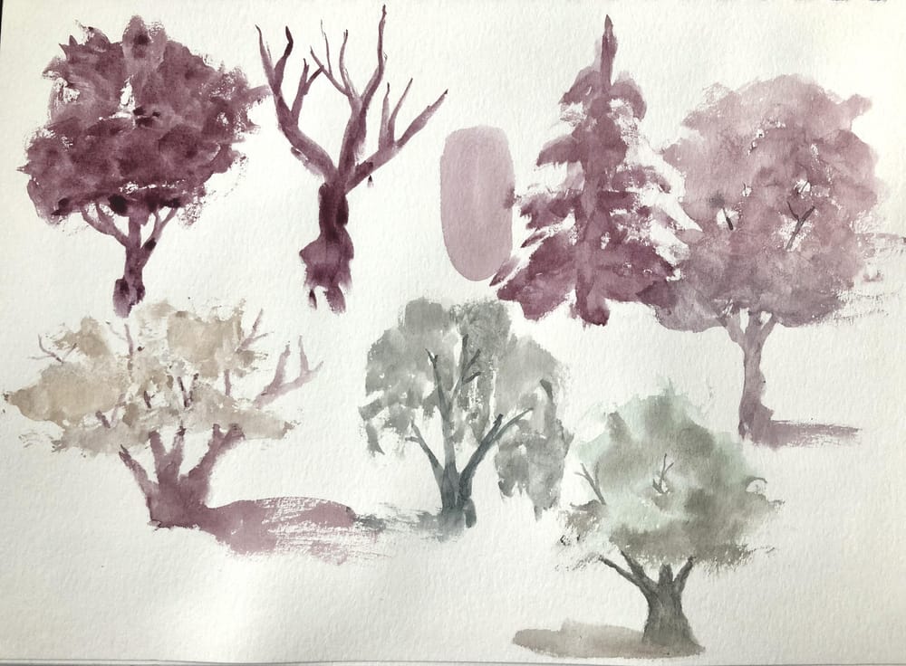 Watercolor Landscape Workshop - image 24 - student project