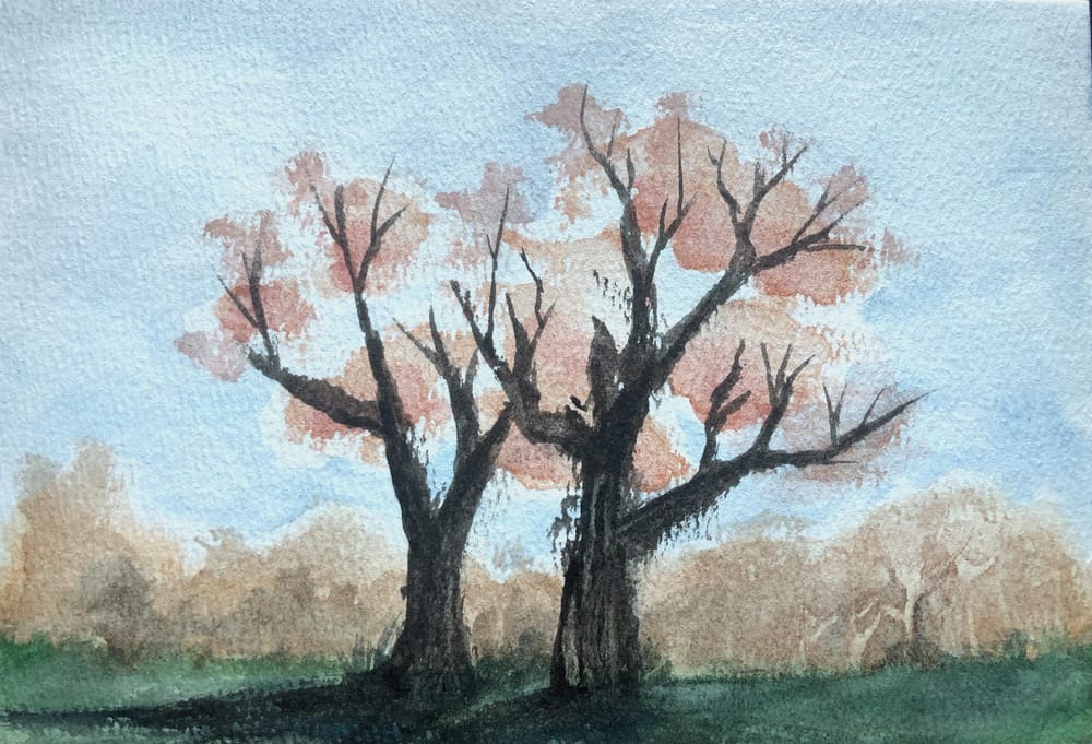Watercolor Landscape Workshop - image 11 - student project