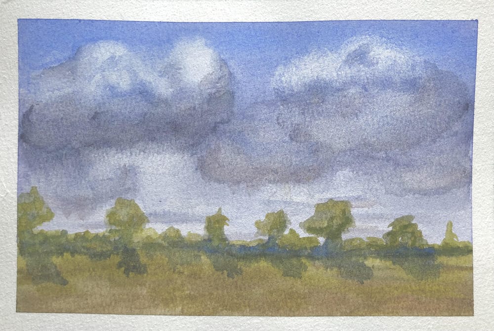 Watercolor Landscape Workshop - image 34 - student project