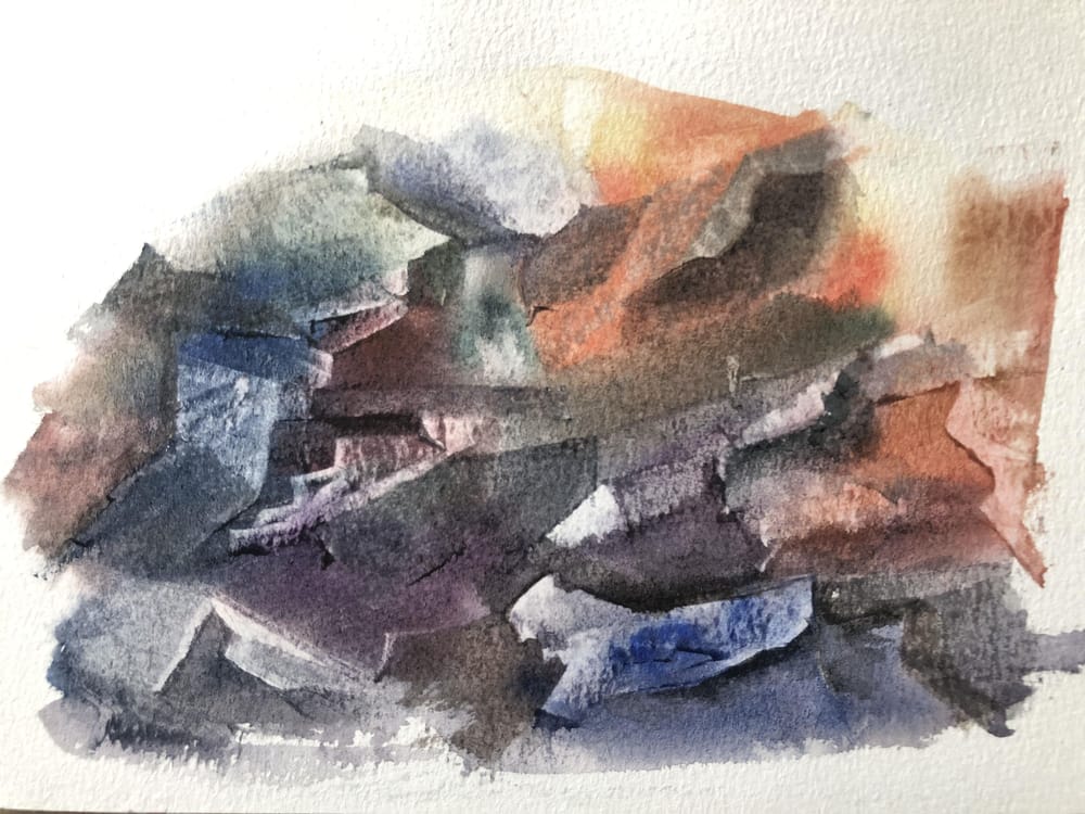 Watercolor Landscape Workshop - image 15 - student project