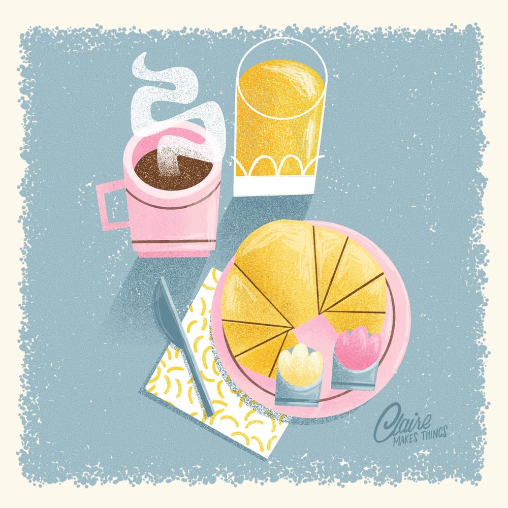 My Breakfast Still Life Illustration - image 4 - student project