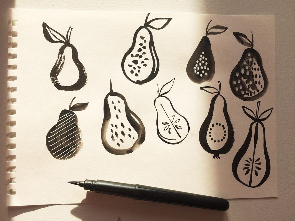 Sketch to icons - Fruit and Popsicles - image 3 - student project
