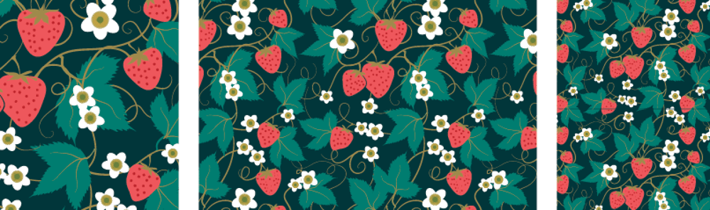 Olivia's Repeat Patterns with Adobe Illustrator - image 4 - student project