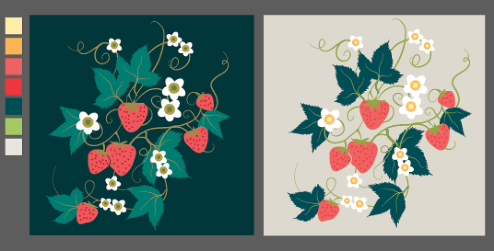 Olivia's Repeat Patterns with Adobe Illustrator - image 3 - student project