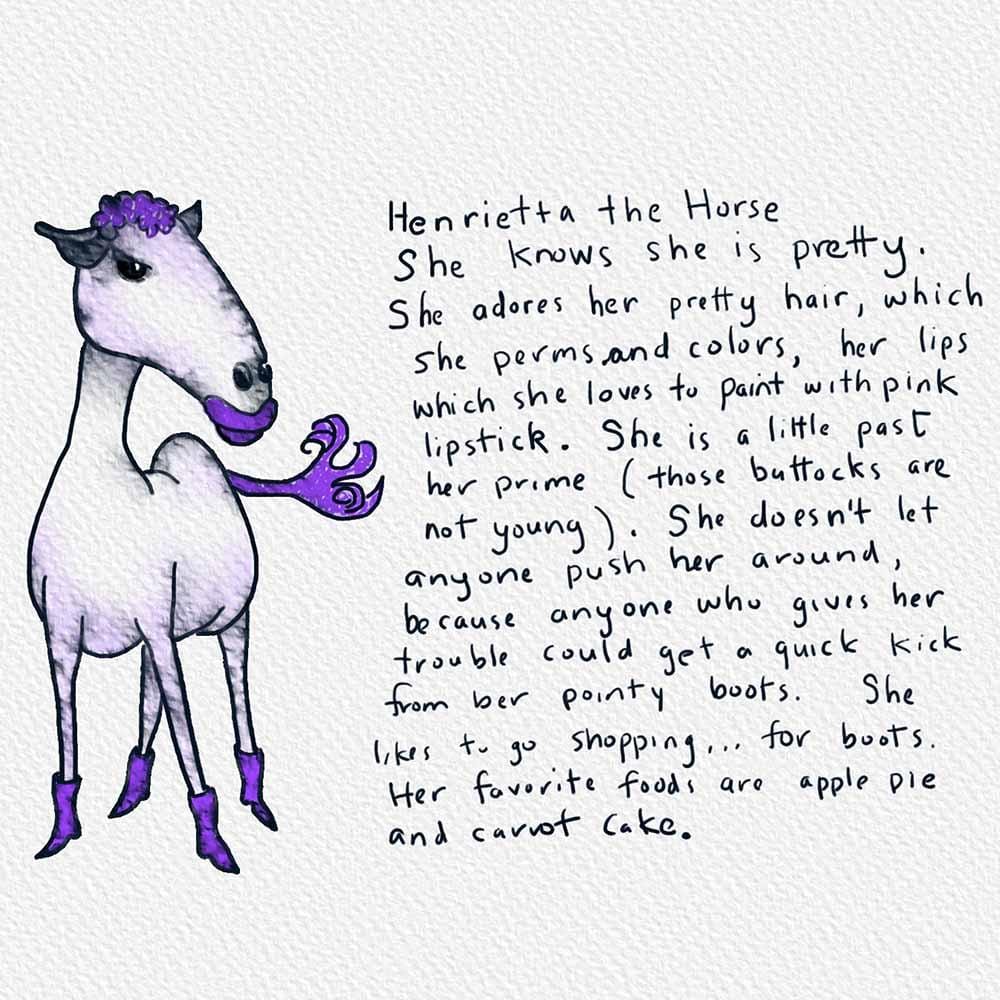 Henryetta the Horse - image 3 - student project