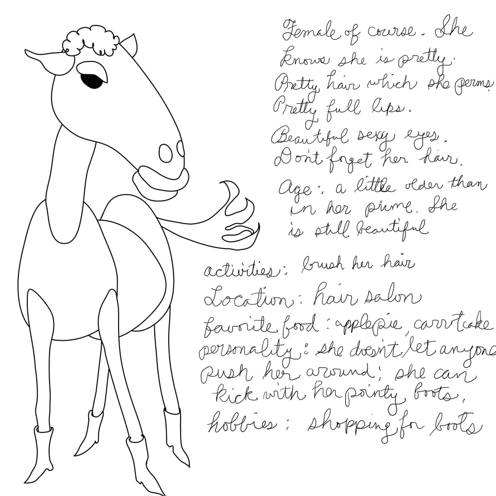 Henryetta the Horse - image 2 - student project